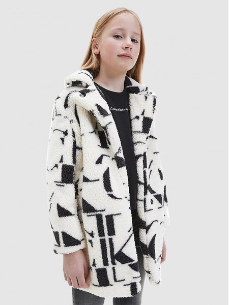 Jacket Girl Print Calvin Klein