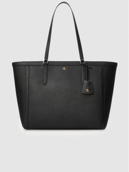 Handbag Woman Black Polo Ralph Lauren