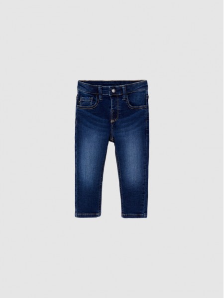 Jeans Beb Menino Slim Fit Basico Mayoral