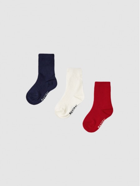 Socks Baby Boy Red Mayoral