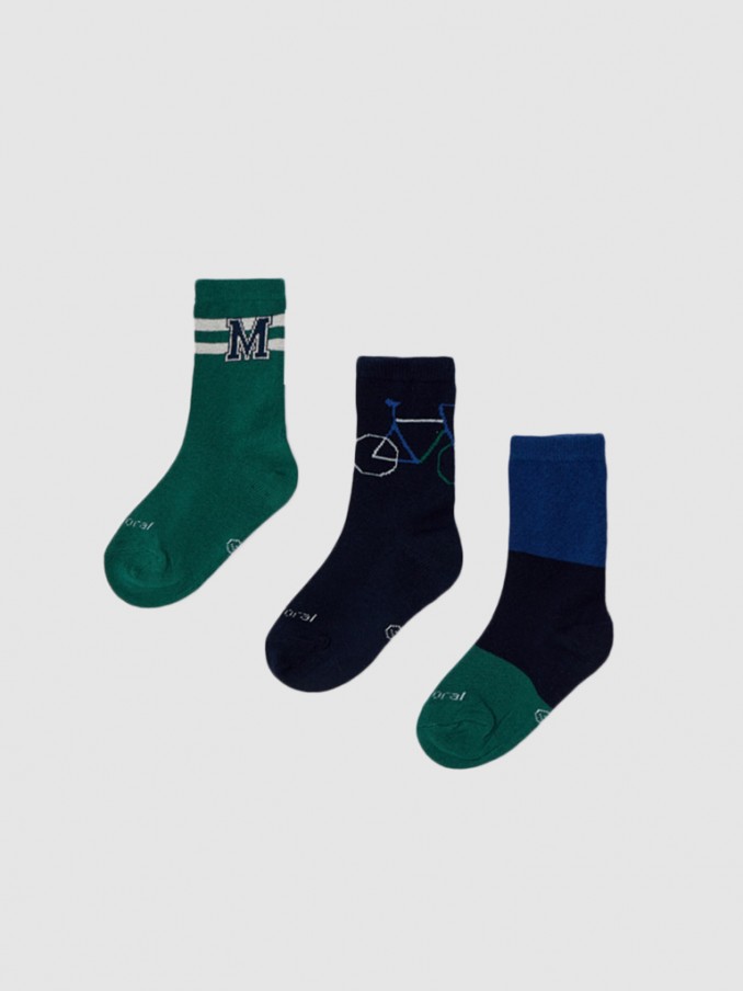 Socks Boy Green Mayoral