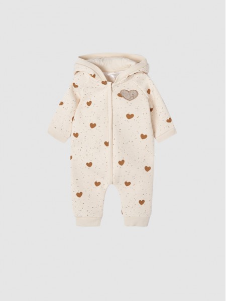 Overall Baby Girl Beige Mayoral