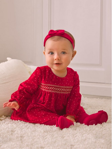 Dress Baby Girl Red Mayoral