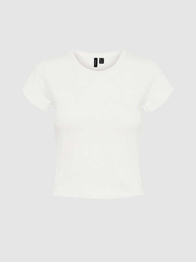 T-Shirt Woman White Vero Moda