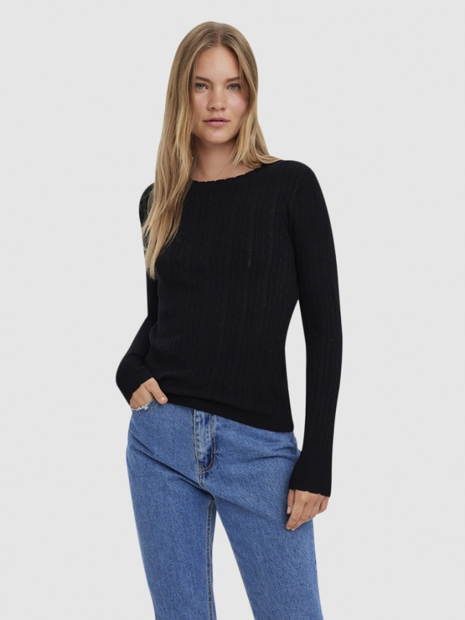 Knitwear Woman Black Vero Moda