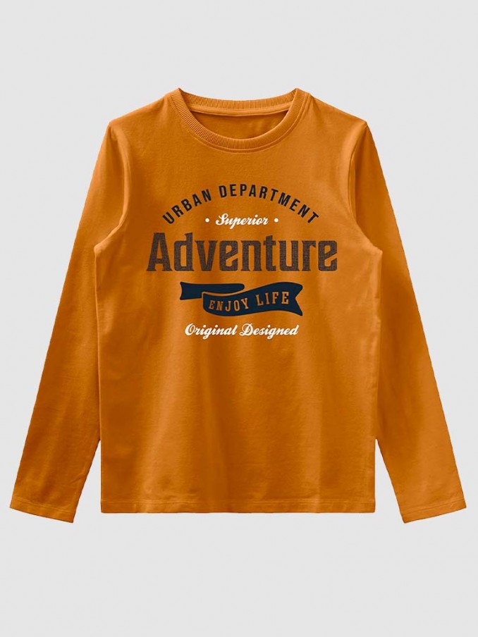Sweatshirt Boy Orange Name It