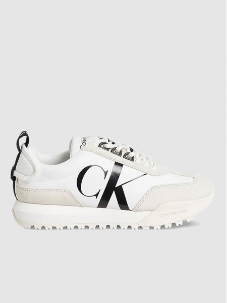 Sneakers Woman White Calvin Klein