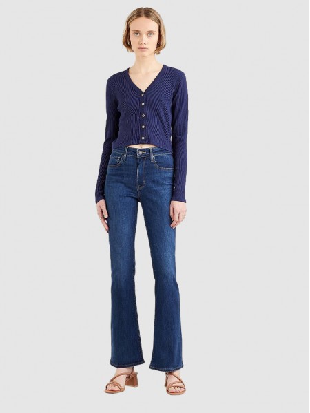 Jeans Mulher 725 High Rise Bootcut Levis