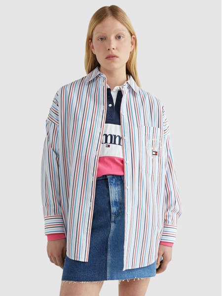 Camisa Mulher Grandpa Tommy Jeans