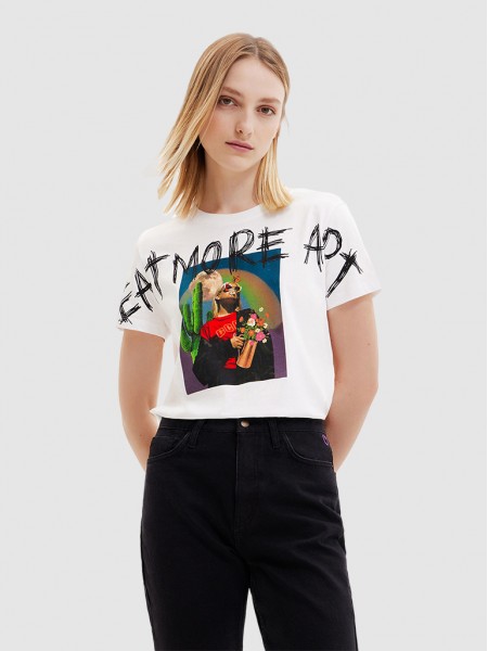 T-Shirt Mulher Emma Desigual