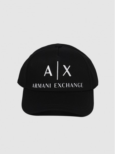 Hat Man Black Armani Exchange