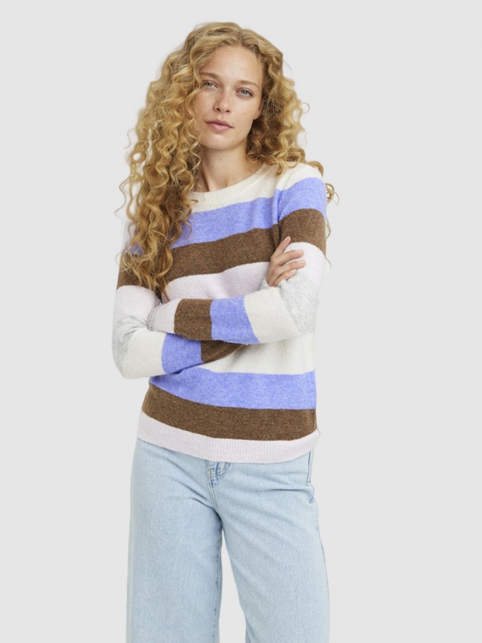 Knitwear Woman Stripes Vero Moda