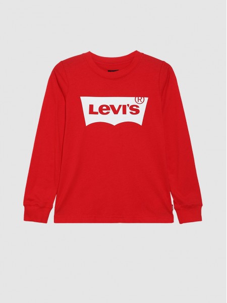 Sweatshirt Boy Red Levis