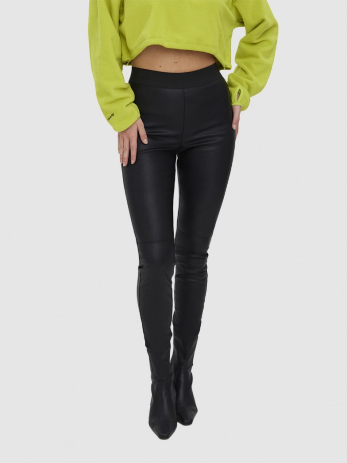 Leggings Woman Black Vero Moda