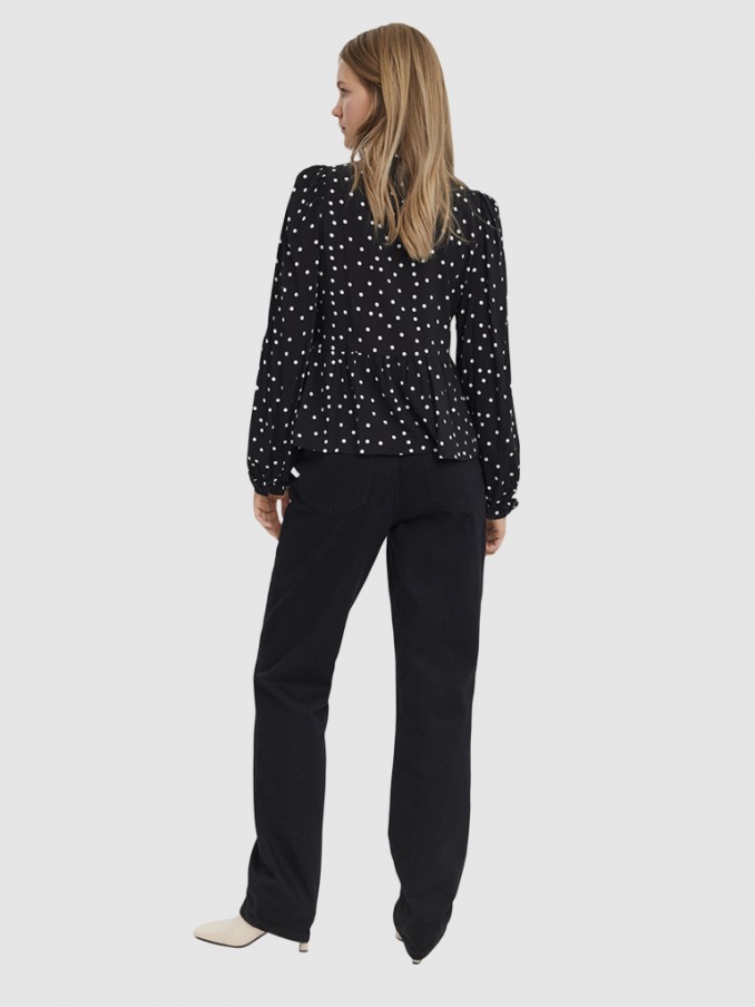 Shirt Woman Black Vero Moda