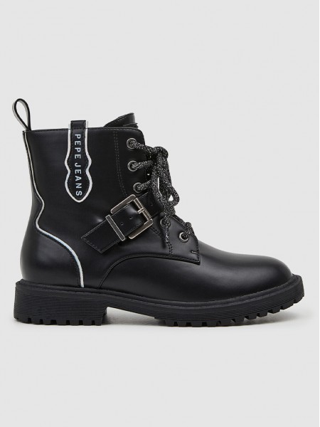 Boots Girl Black Pepe Jeans London