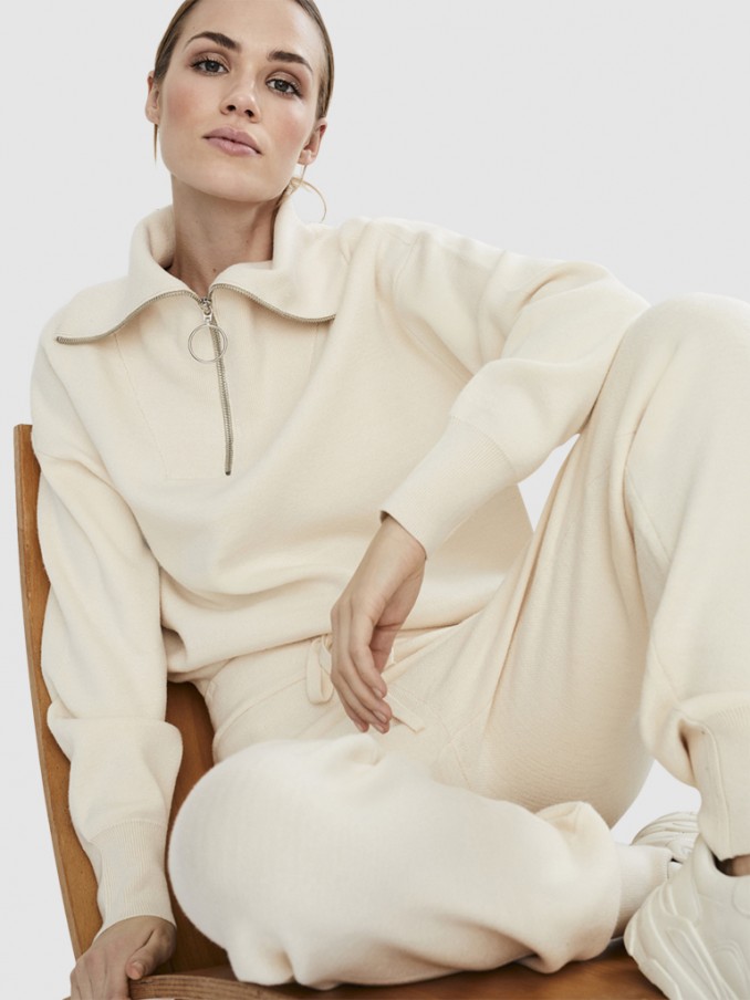 Prendas de Punto Mujer Crema Vero Moda