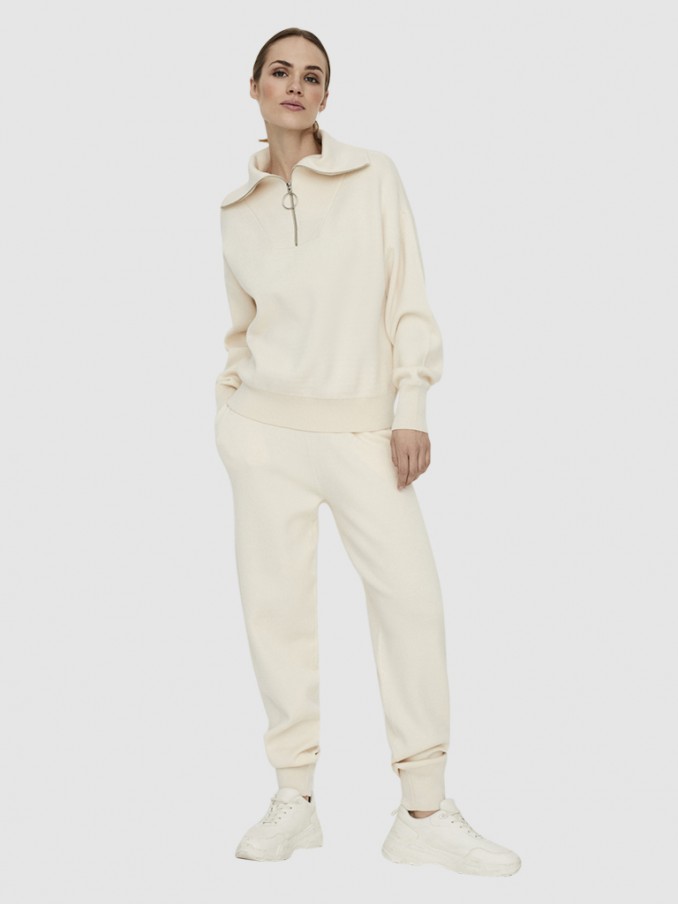 Prendas de Punto Mujer Crema Vero Moda