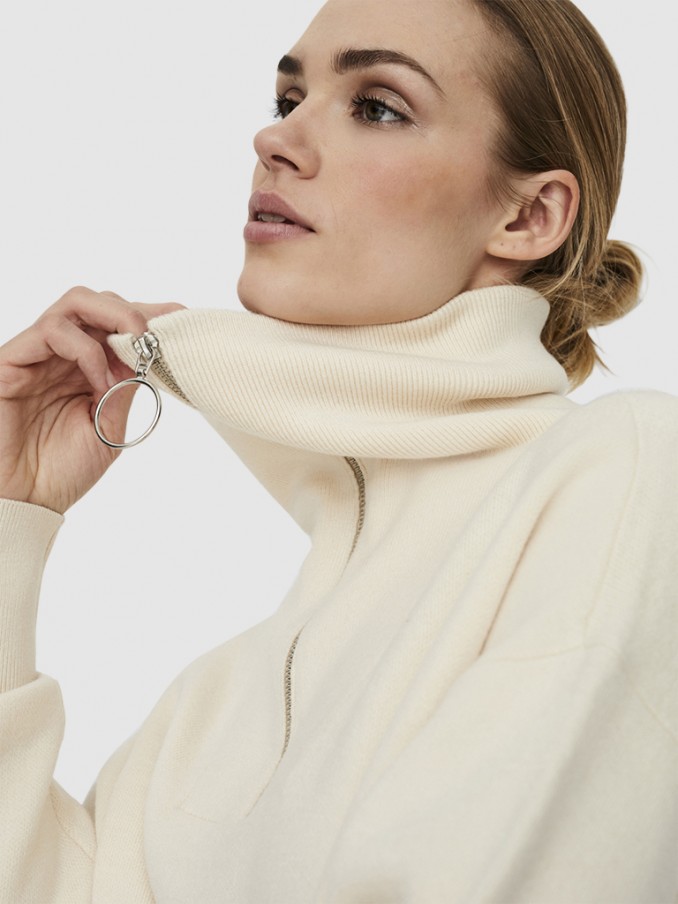Prendas de Punto Mujer Crema Vero Moda