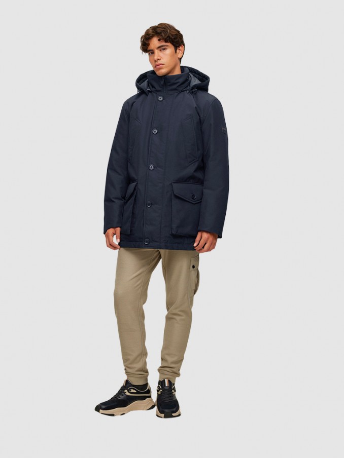 Jacket Woman Navy Blue Hugo Boss 50477966 50477966.38 Mellmak