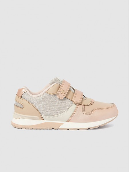 Sneakers Girl Golden Mayoral