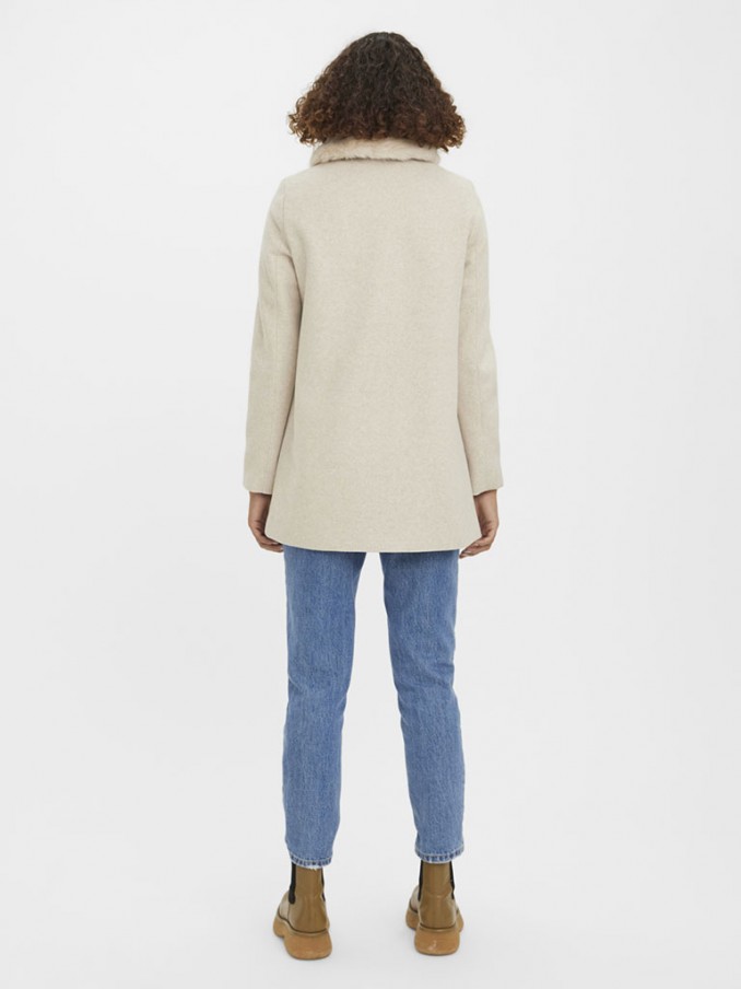 Chaqueta Mujer Crema Vero Moda
