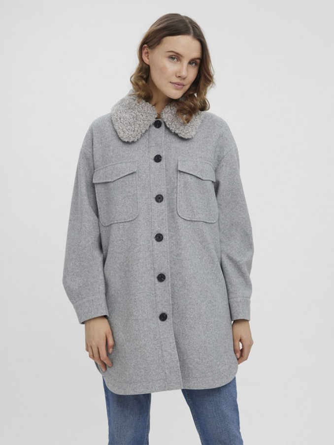 Jacket Woman Grey Vero Moda