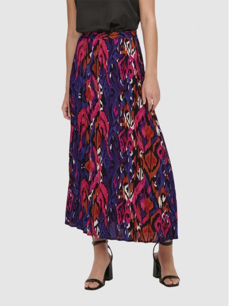 Skirt Woman Multicolor Only