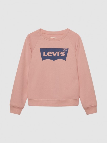 Sweatshirt Girl Rose Levis