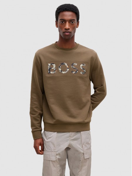 Sweatshirt Homem Weboss Hugo Boss
