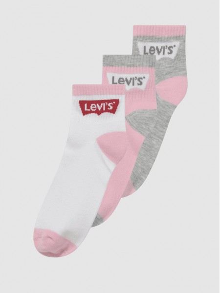 Meias Unissexo Mid Cut Levis
