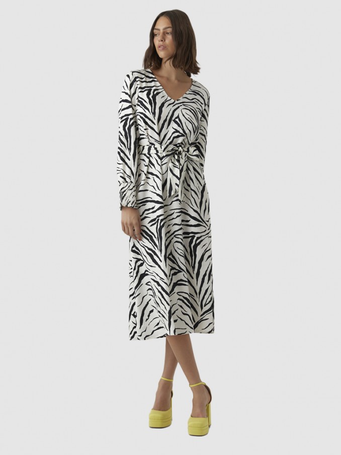 Dress Woman White Vero Moda