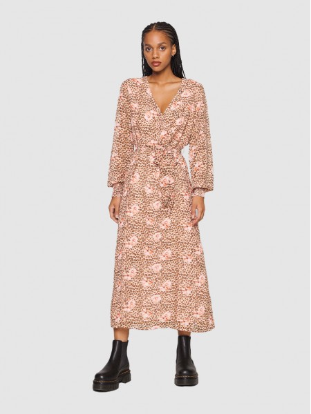 Vestido Mujer Rosa Vero Moda