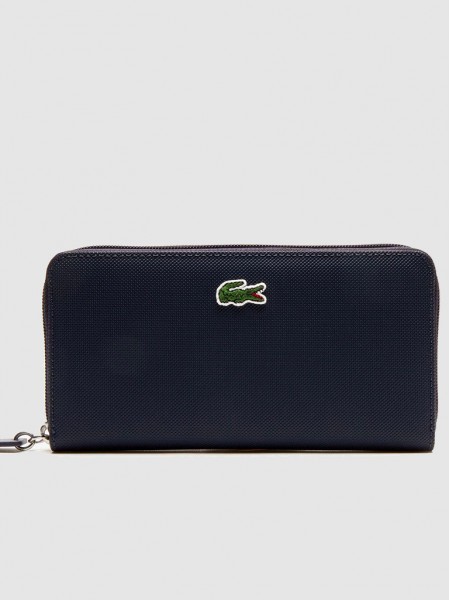 Carteira Mulher Zip Lacoste