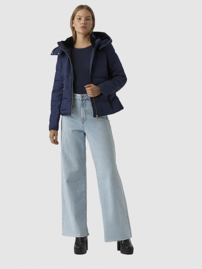 Jacket Woman Navy Blue Vero Moda