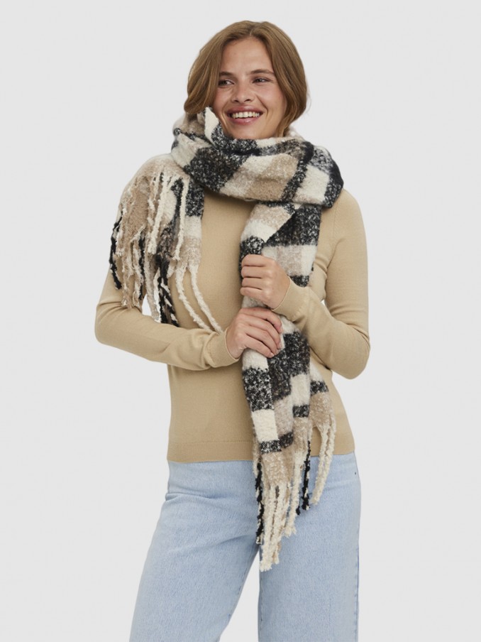 Scarf Woman Chess Vero Moda