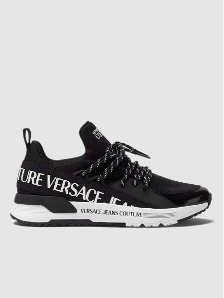 Sneakers Man Black Versace