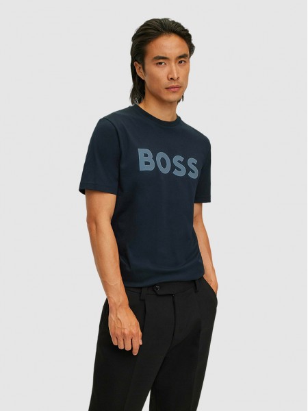 T-Shirt Homem Thinking Hugo Boss