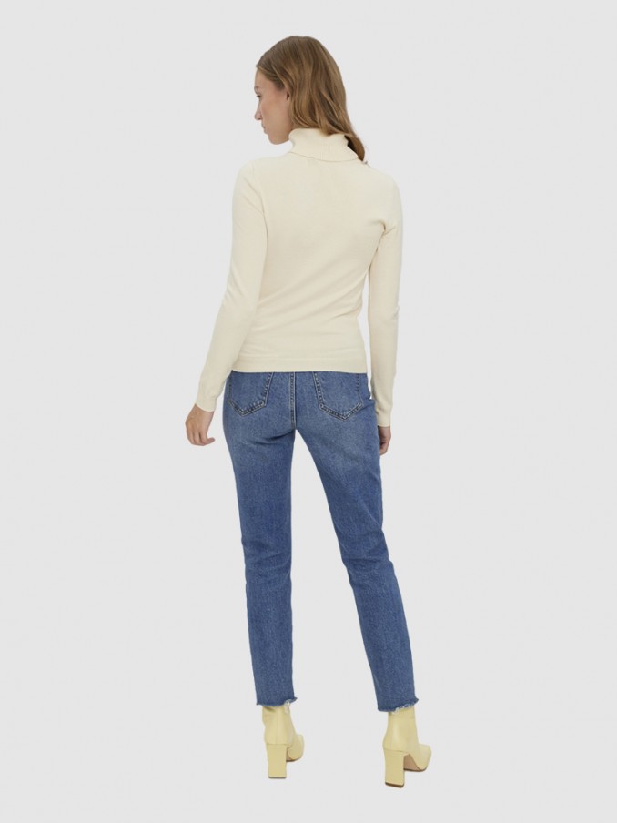 Knitwear Woman Beige Vero Moda