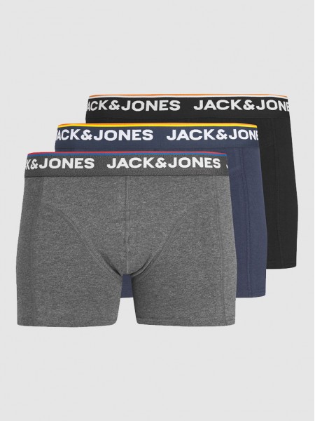 Boxer Homem 3 Pack Jack Jones