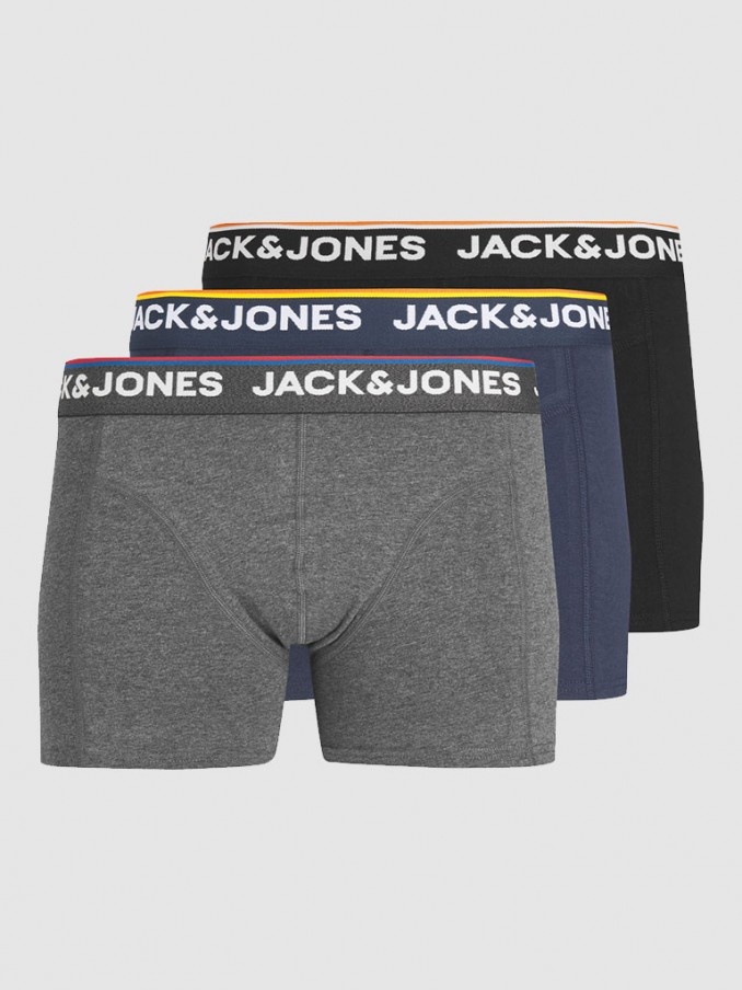 Boxer Homem 3 Pack Jack Jones