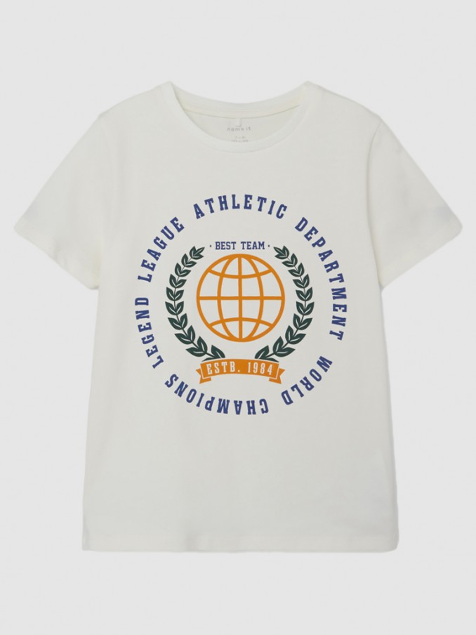T-Shirt Boy White Name It
