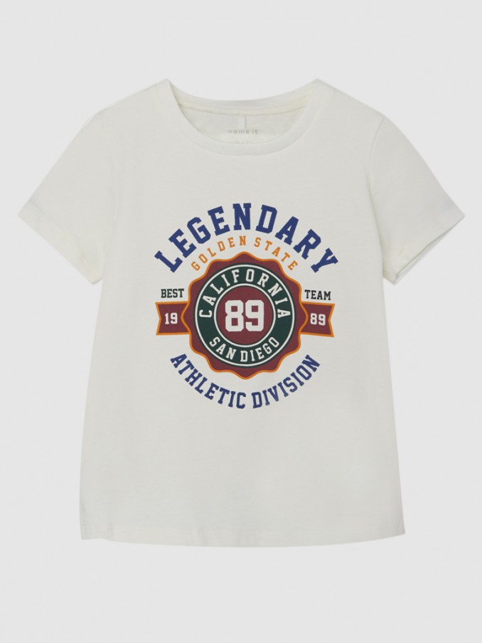 T-Shirt Boy White Name It