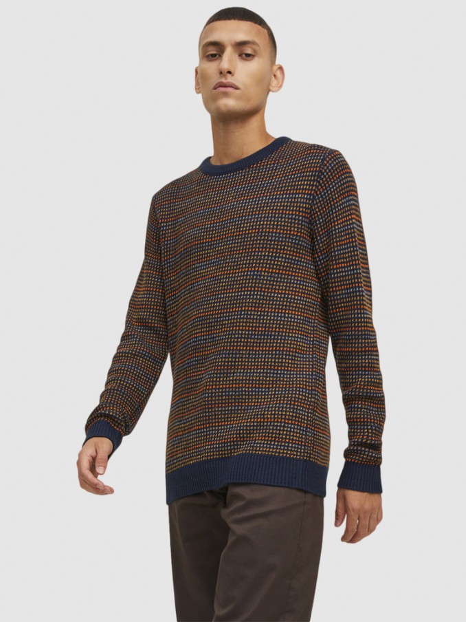 Knitwear Man Navy Blue Jack & Jones