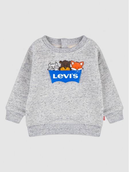 Sweatshirt Boy Grey Levis