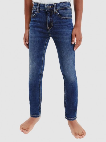 Jeans Boy Dark Jeans Calvin Klein