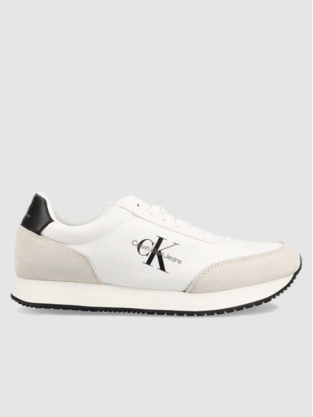 Sneakers Man White Calvin Klein