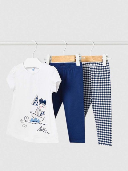 Set Baby Girl Navy Blue Mayoral