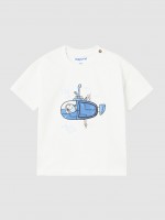 T-Shirt Baby Boy White Mayoral T-Shirt Baby Boy White Mayoral