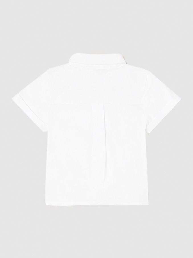 Camisa Manga Curta Bebé Menino Mayoral